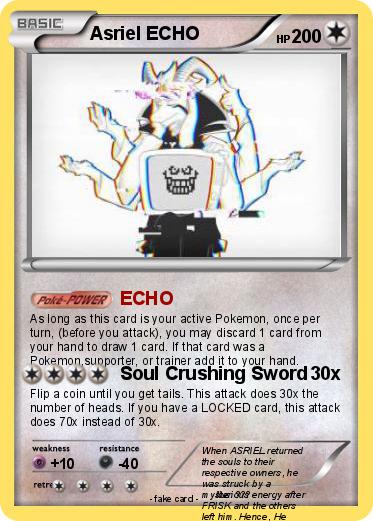 Pokemon Asriel ECHO