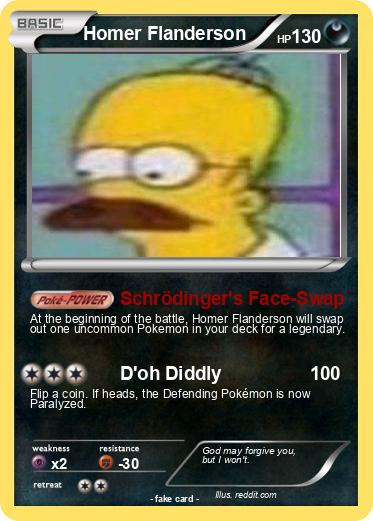 Pokemon Homer Flanderson