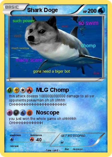 Pokemon Shark Doge