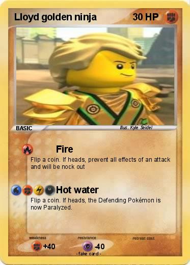 Pokemon Lloyd golden ninja