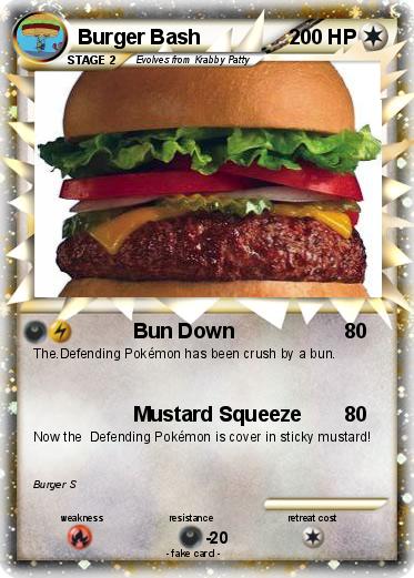 Pokemon Burger Bash