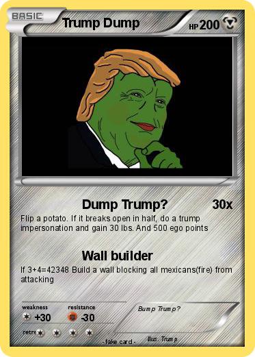 Pokemon Trump Dump