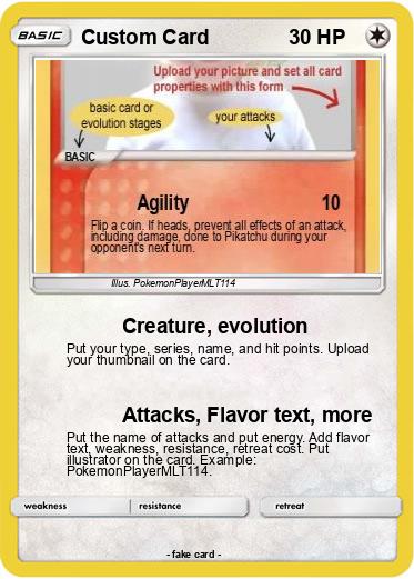 Pokemon Custom Card