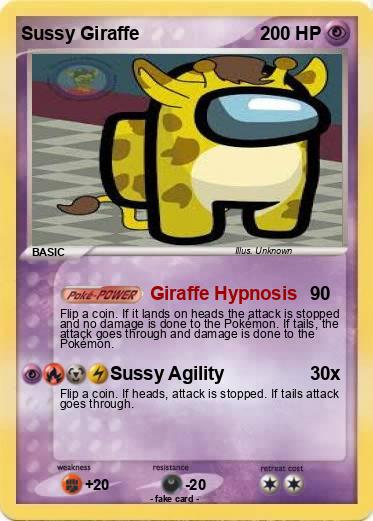 Pokemon Sussy Giraffe