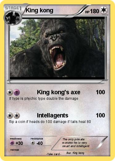 Pokemon King kong