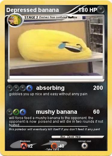 Pokemon Depressed banana