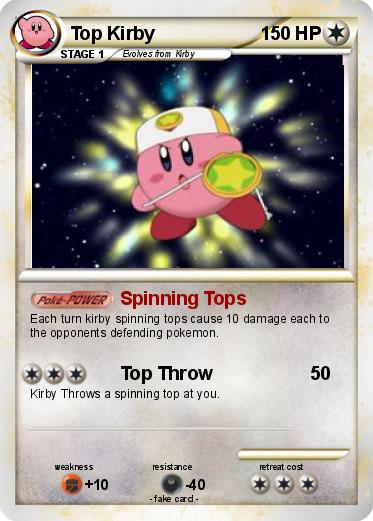 Pokemon Top Kirby
