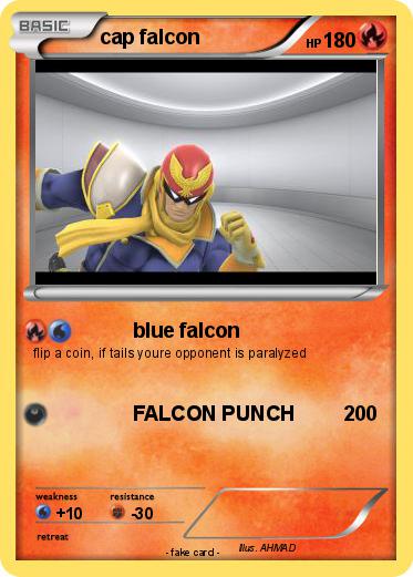 Pokemon cap falcon