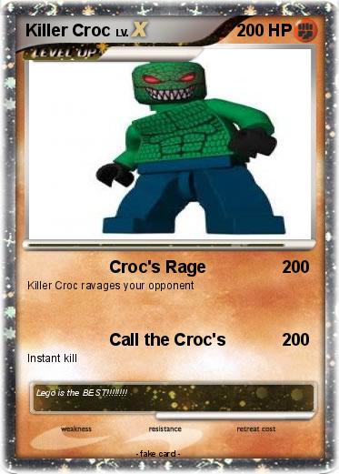 Pokemon Killer Croc