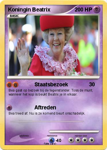Pokemon Koningin Beatrix