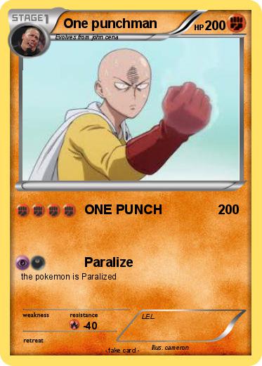 Pokemon One punchman
