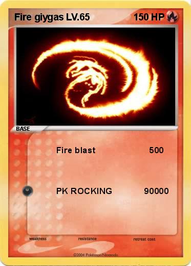 Pokemon Fire giygas LV.65
