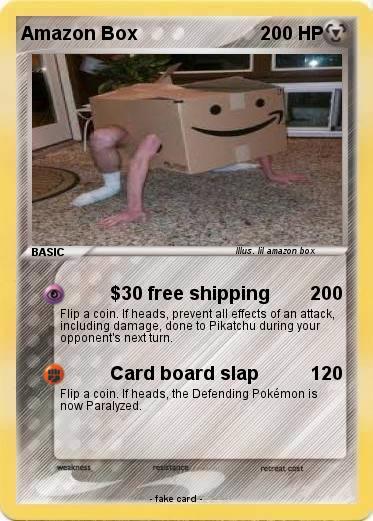 Pokemon Amazon Box