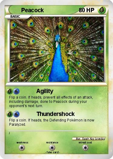 Pokemon Peacock