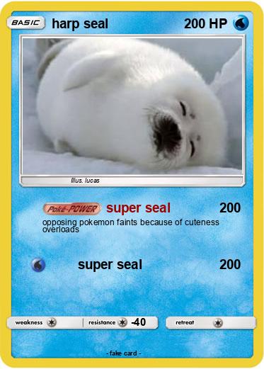 Pokemon harp seal