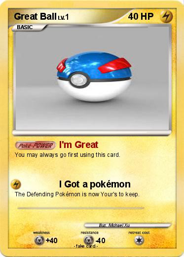 Pokemon Great Ball