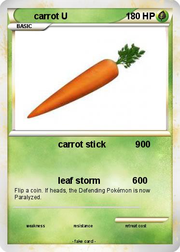 Pokemon carrot U