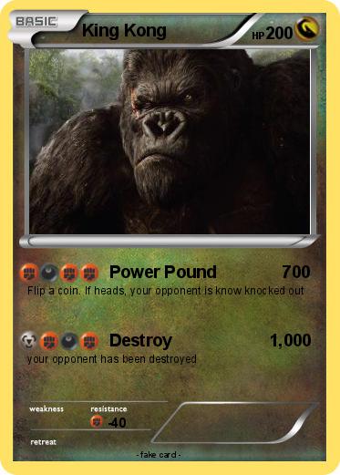 Pokemon King Kong