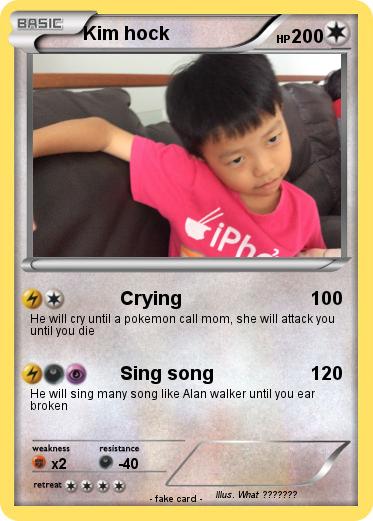 Pokemon Kim hock
