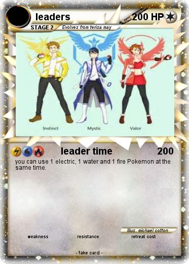 Pokemon leaders