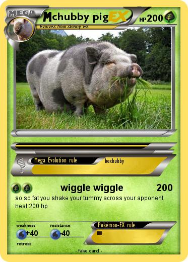 Pokemon chubby pig