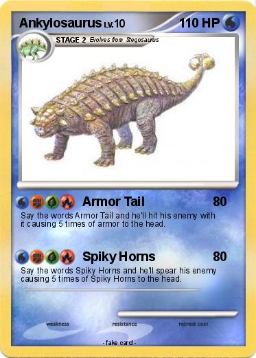 Pokemon Ankylosaurus