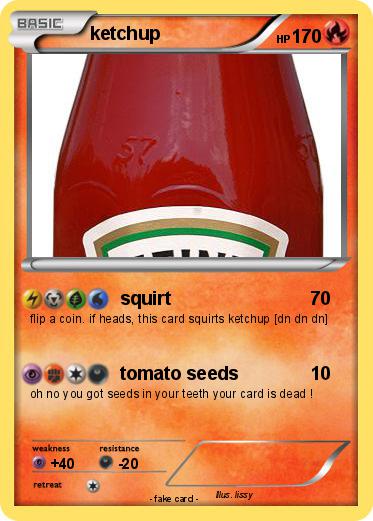 Pokemon ketchup
