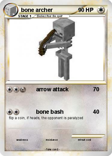 Pokemon bone archer