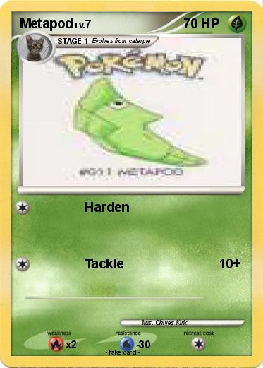 Pokemon Metapod