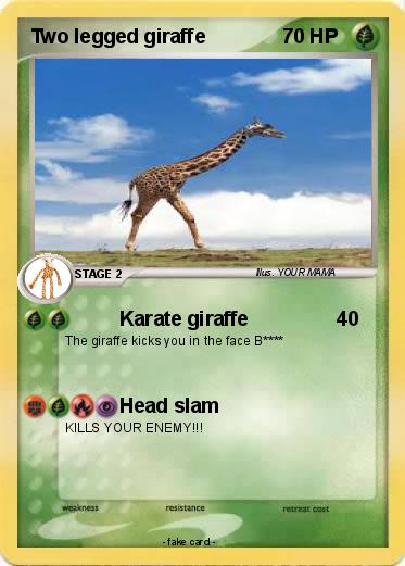Pokemon Two legged giraffe