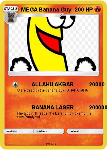 Pokemon MEGA Banana Guy