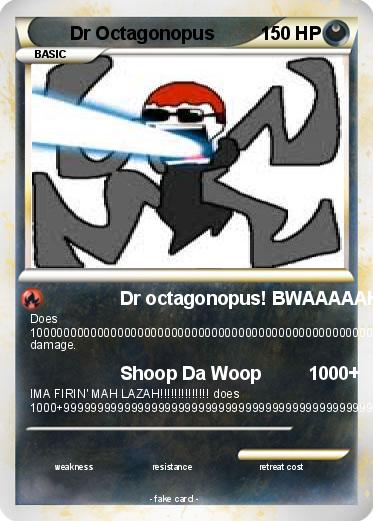 Pokemon Dr Octagonopus