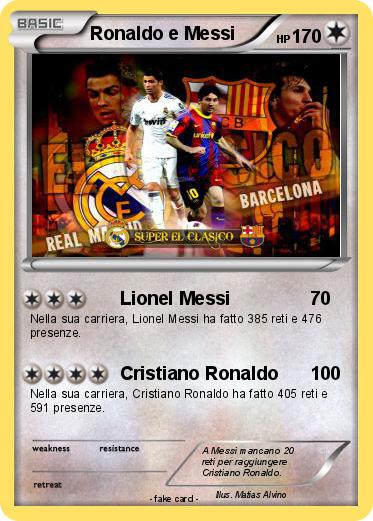 Pokemon Ronaldo e Messi