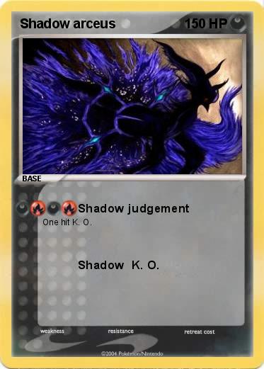 Pokemon Shadow arceus