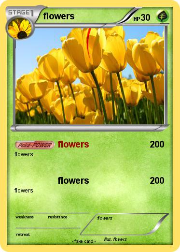 Pokemon flowers