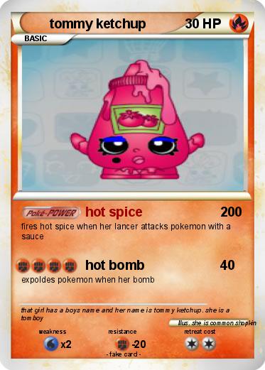 Pokemon tommy ketchup