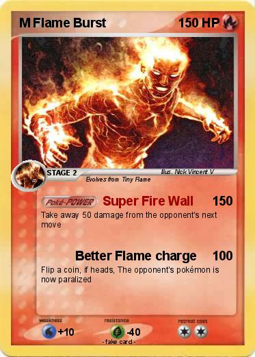 Pokemon M Flame Burst