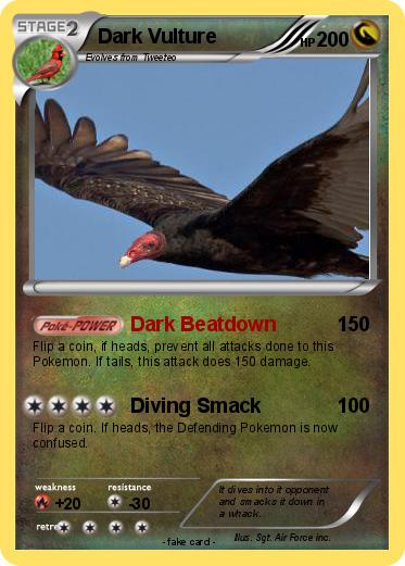 Pokemon Dark Vulture