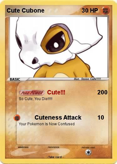 Pokemon Cute Cubone