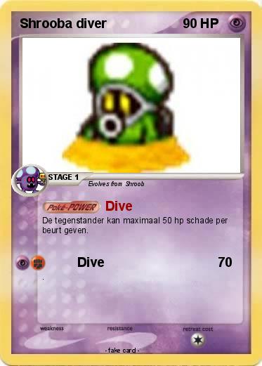 Pokemon Shrooba diver