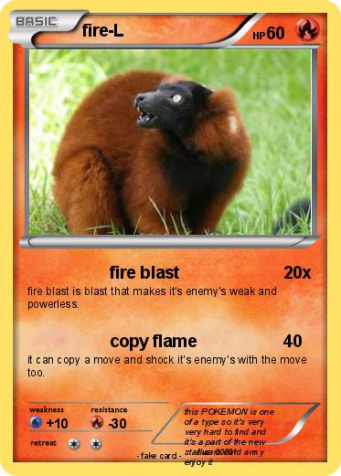 Pokemon fire-L