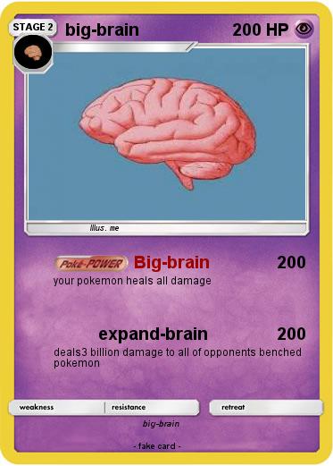 Pokemon big-brain