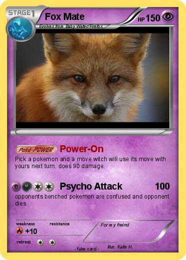 Pokemon Fox Mate