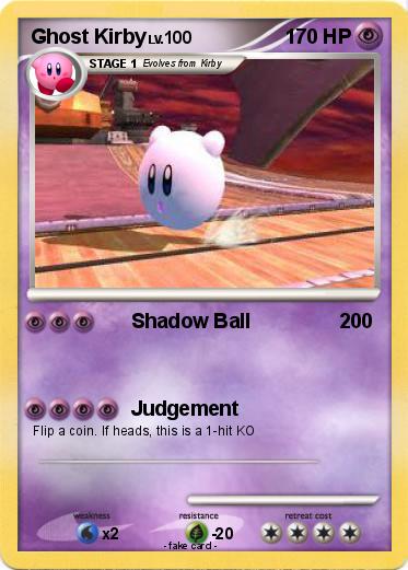Pokemon Ghost Kirby