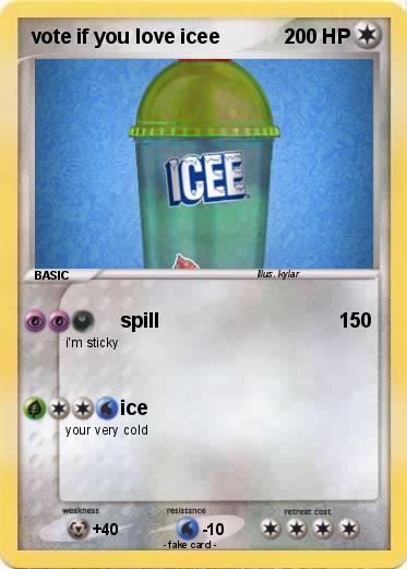 Pokemon vote if you love icee
