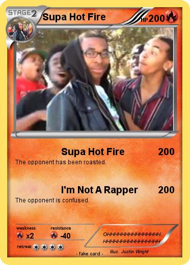 Pokemon Supa Hot Fire