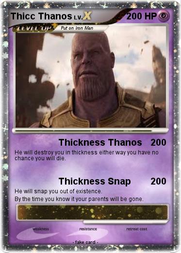 Pokemon Thicc Thanos