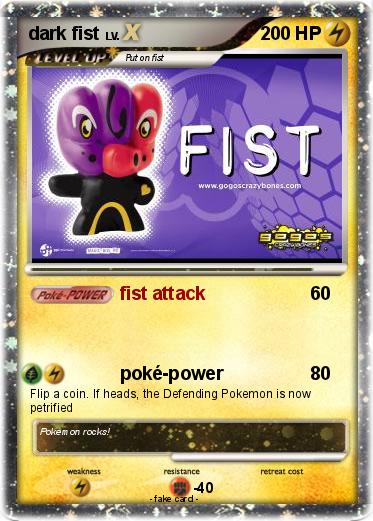 Pokemon dark fist