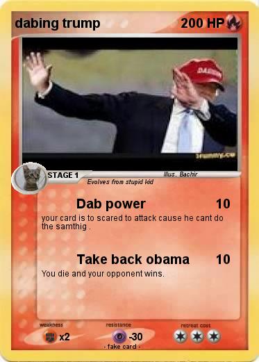 Pokemon dabing trump