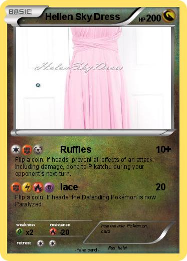 Pokemon Hellen Sky Dress